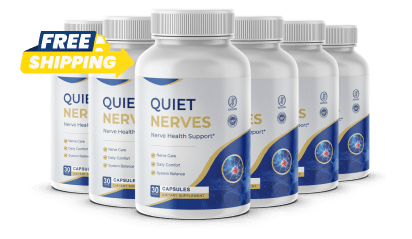 Six bottles of Quiet Nerves